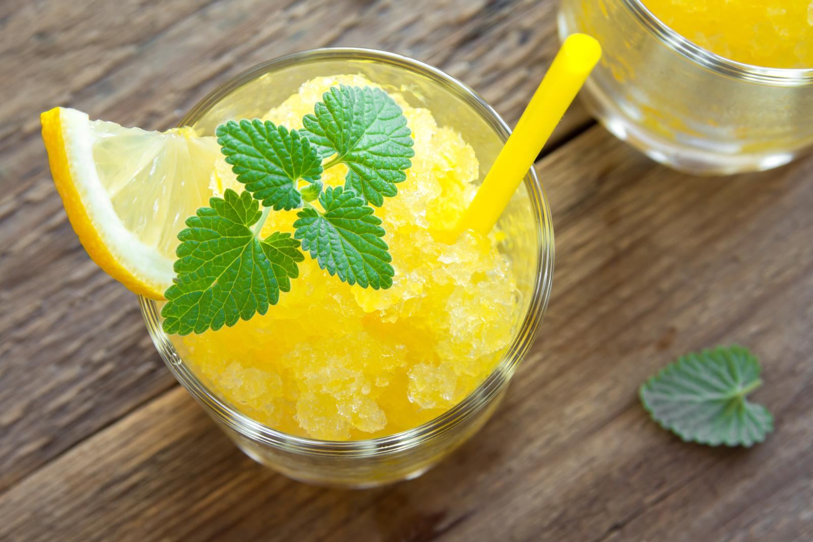 Granita al limone