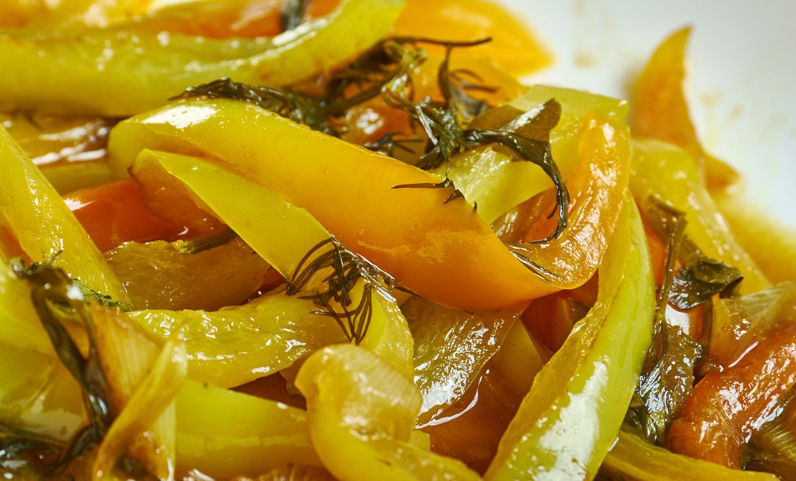 Peperoni in agrodolce