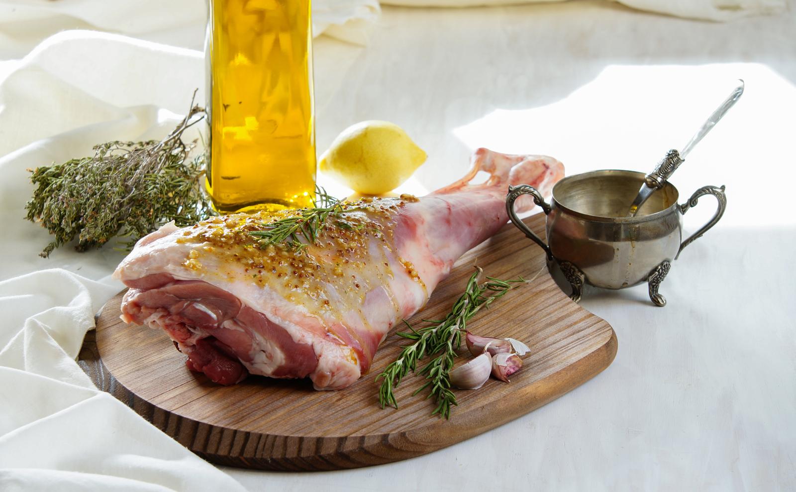 Cosciotto di agnello al forno
