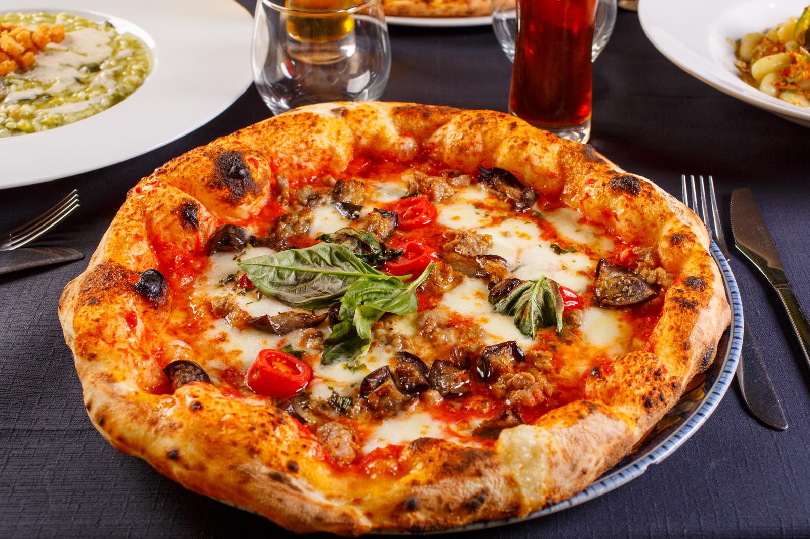 Pizza vegetariana