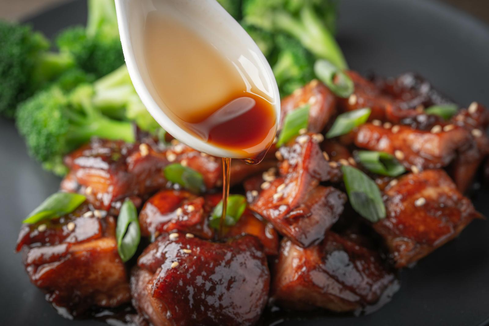 Pollo alla soia